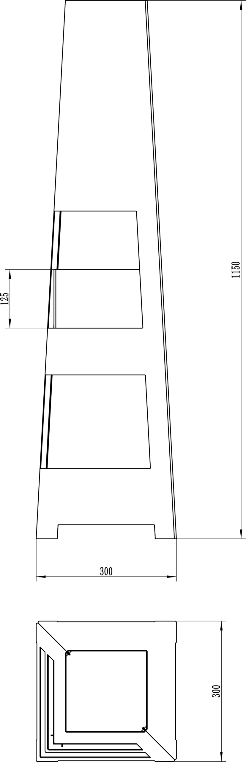 Diamant – Maße
