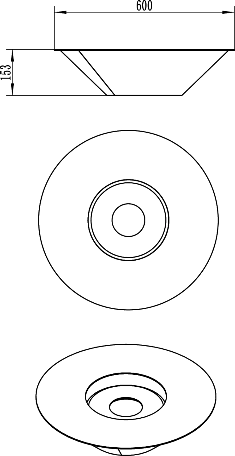 Eclipse in Schwarz – Maße
