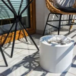 Luna Mini in Weiß im Wohnambiente