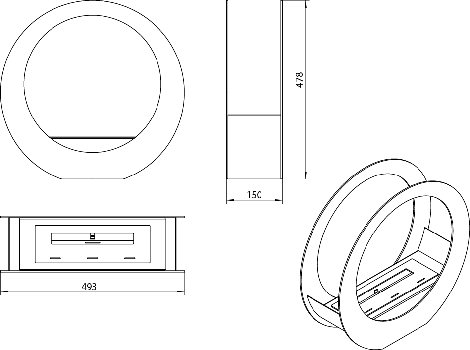 Onyx – Maße